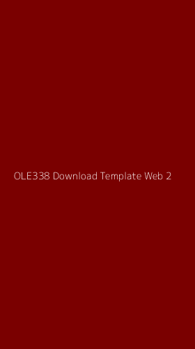 Tampilan Antarmuka Aplikasi Ole338 Download Template Web - 2
