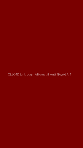 Tampilan Antarmuka Aplikasi Ollo4d Link Login Alternatif Anti Nawala - 1