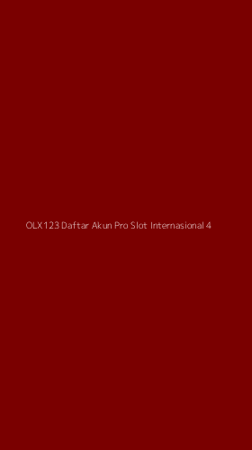 Tampilan Antarmuka Aplikasi Olx123 Daftar Akun Pro Slot Internasional - 4