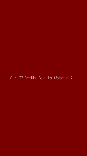 Tampilan Antarmuka Aplikasi Olx123 Prediksi Bola Jitu Malam Ini - 2
