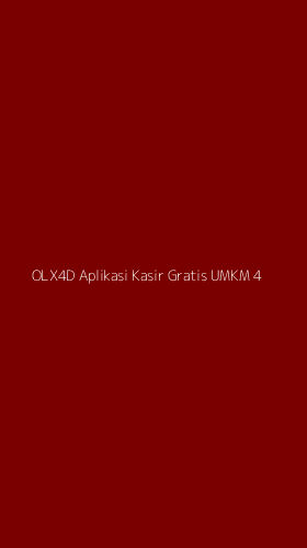 Tampilan Antarmuka Aplikasi Olx4d Aplikasi Kasir Gratis Umkm - 4