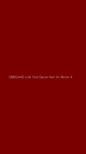 Tampilan Antarmuka Aplikasi Omega4d Link Slot Gacor Hari Ini Resmi - 4