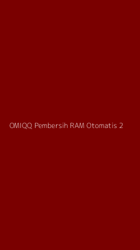 Tampilan Antarmuka Aplikasi Omiqq Pembersih Ram Otomatis - 2