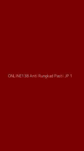 Tampilan Antarmuka Aplikasi Online138 Anti Rungkad Pasti Jp - 1
