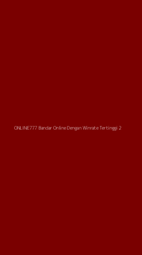 Tampilan Antarmuka Aplikasi Online777 Bandar Online Dengan Winrate Tertinggi - 2