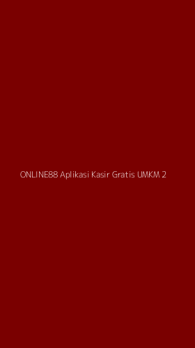 Tampilan Antarmuka Aplikasi Online88 Aplikasi Kasir Gratis Umkm - 2