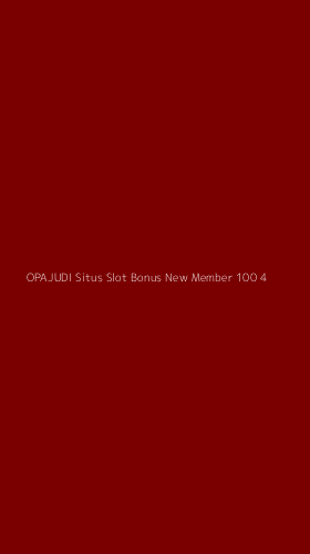 Tampilan Antarmuka Aplikasi Opajudi Situs Slot Bonus New Member 100 - 4