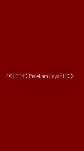 Tampilan Antarmuka Aplikasi Oplet4d Perekam Layar Hd - 2