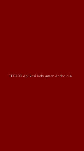 Tampilan Antarmuka Aplikasi Oppa99 Aplikasi Kebugaran Android - 4