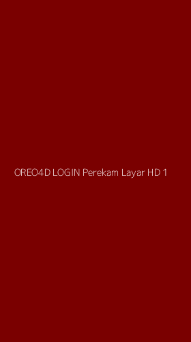 Tampilan Antarmuka Aplikasi Oreo4d Login Perekam Layar Hd - 1