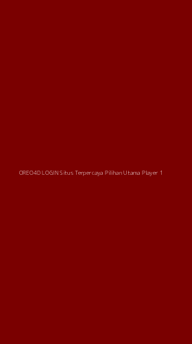 Tampilan Antarmuka Aplikasi Oreo4d Login Situs Terpercaya Pilihan Utama Player - 1