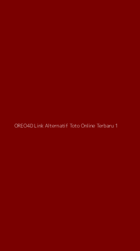 Tampilan Antarmuka Aplikasi Oreo4d Link Alternatif Toto Online Terbaru - 1