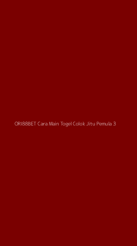 Tampilan Antarmuka Aplikasi Ori88bet Cara Main Togel Colok Jitu Pemula - 3