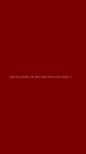 Tampilan Antarmuka Aplikasi Osb138 Login Link Alternatif Resmi Anti Blokir - 1
