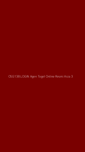 Tampilan Antarmuka Aplikasi Osg138 Login Agen Togel Online Resmi Asia - 3