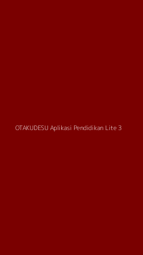 Tampilan Antarmuka Aplikasi Otakudesu Aplikasi Pendidikan Lite - 3