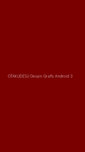 Tampilan Antarmuka Aplikasi Otakudesu Desain Grafis Android - 3