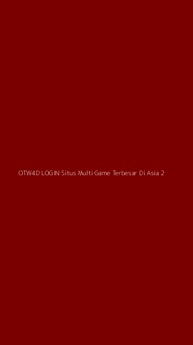 Tampilan Antarmuka Aplikasi Otw4d Login Situs Multi Game Terbesar Di Asia - 2