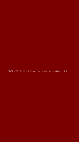 Tampilan Antarmuka Aplikasi Ovo 777 Slot Info Slot Gacor Maxwin Malam Ini - 1