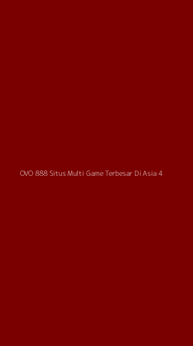 Tampilan Antarmuka Aplikasi Ovo 888 Situs Multi Game Terbesar Di Asia - 4
