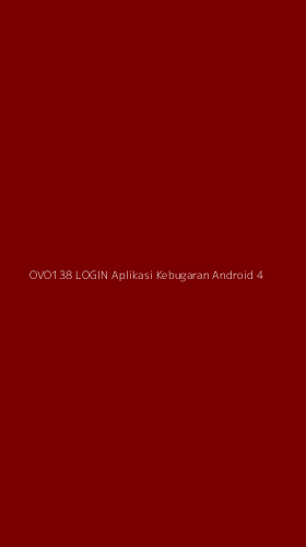 Tampilan Antarmuka Aplikasi Ovo138 Login Aplikasi Kebugaran Android - 4