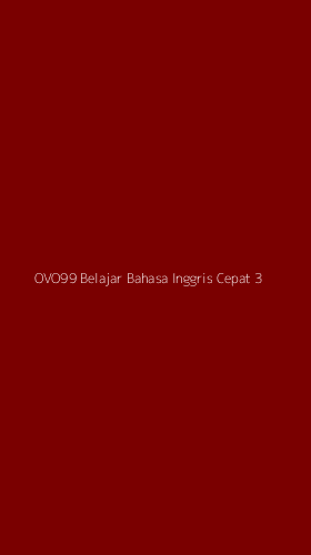 Tampilan Antarmuka Aplikasi Ovo99 Belajar Bahasa Inggris Cepat - 3