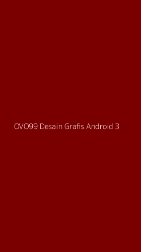 Tampilan Antarmuka Aplikasi Ovo99 Desain Grafis Android - 3