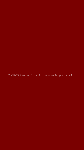 Tampilan Antarmuka Aplikasi Ovobos Bandar Togel Toto Macau Terpercaya - 1