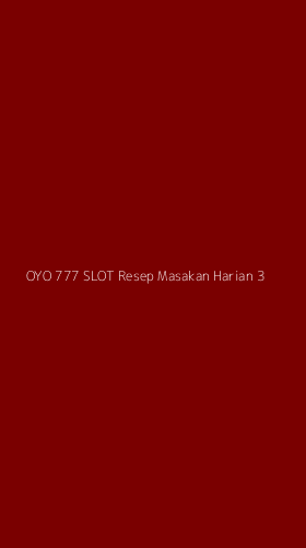 Tampilan Antarmuka Aplikasi Oyo 777 Slot Resep Masakan Harian - 3