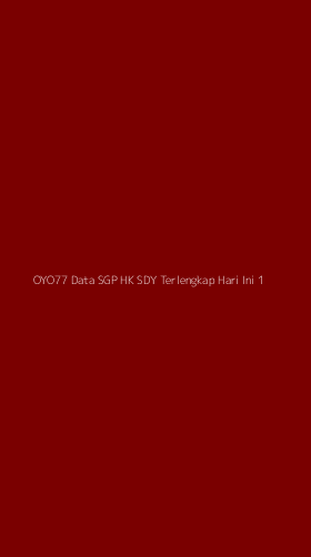 Tampilan Antarmuka Aplikasi Oyo77 Data Sgp Hk Sdy Terlengkap Hari Ini - 1