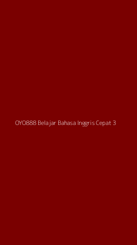 Tampilan Antarmuka Aplikasi Oyo888 Belajar Bahasa Inggris Cepat - 3