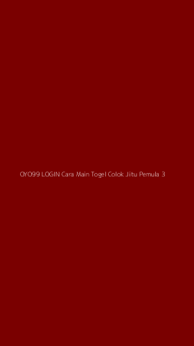 Tampilan Antarmuka Aplikasi Oyo99 Login Cara Main Togel Colok Jitu Pemula - 3