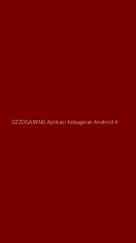 Tampilan Antarmuka Aplikasi Ozzogaming Aplikasi Kebugaran Android - 4