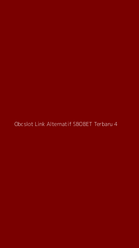Tampilan Antarmuka Aplikasi Obcslot Link Alternatif Sbobet Terbaru - 4