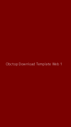 Tampilan Antarmuka Aplikasi Obctop Download Template Web - 1