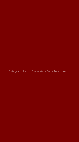 Tampilan Antarmuka Aplikasi Obitogel App Portal Informasi Game Online Terupdate - 4