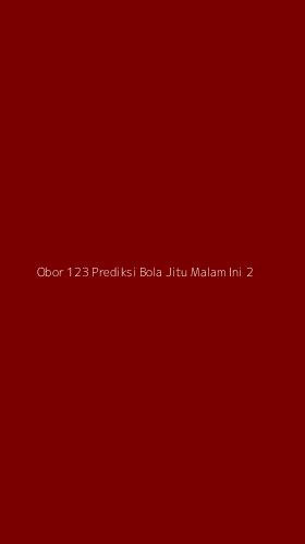 Tampilan Antarmuka Aplikasi Obor 123 Prediksi Bola Jitu Malam Ini - 2