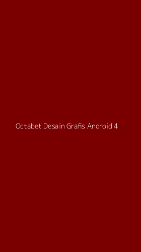 Tampilan Antarmuka Aplikasi Octabet Desain Grafis Android - 4