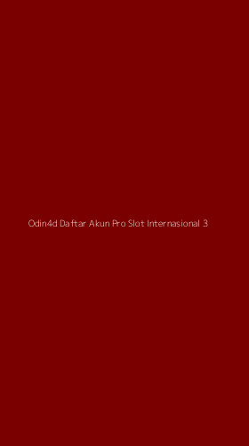Tampilan Antarmuka Aplikasi Odin4d Daftar Akun Pro Slot Internasional - 3