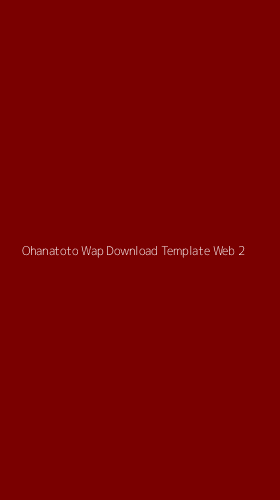 Tampilan Antarmuka Aplikasi Ohanatoto Wap Download Template Web - 2