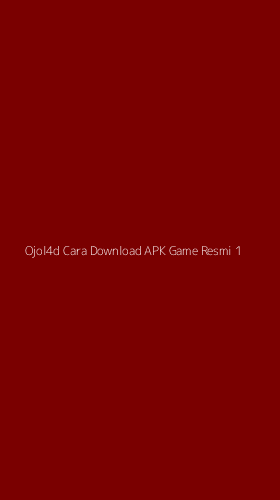 Tampilan Antarmuka Aplikasi Ojol4d Cara Download Apk Game Resmi - 1