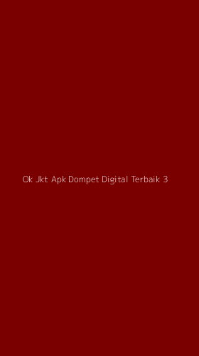 Tampilan Antarmuka Aplikasi Ok Jkt Apk Dompet Digital Terbaik - 3