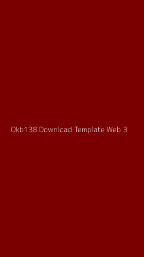 Tampilan Antarmuka Aplikasi Okb138 Download Template Web - 3