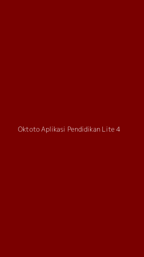 Tampilan Antarmuka Aplikasi Oktoto Aplikasi Pendidikan Lite - 4