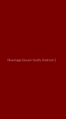 Tampilan Antarmuka Aplikasi Okwinapp Desain Grafis Android - 2