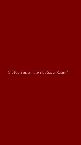 Tampilan Antarmuka Aplikasi Olb169 Bandar Toto Slot Gacor Resmi - 4