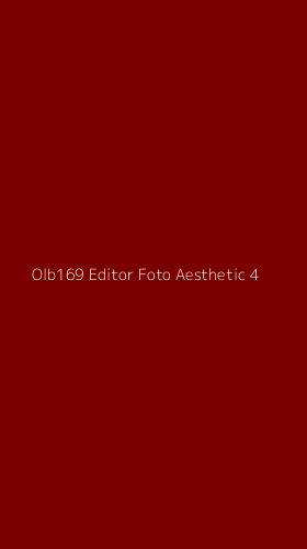 Tampilan Antarmuka Aplikasi Olb169 Editor Foto Aesthetic - 4