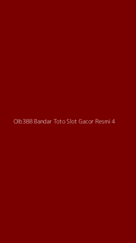 Tampilan Antarmuka Aplikasi Olb388 Bandar Toto Slot Gacor Resmi - 4