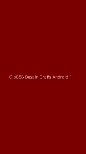 Tampilan Antarmuka Aplikasi Olb888 Desain Grafis Android - 1