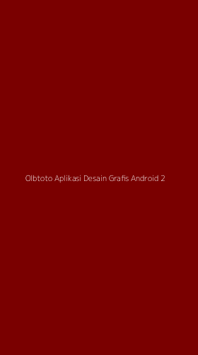 Tampilan Antarmuka Aplikasi Olbtoto Aplikasi Desain Grafis Android - 2